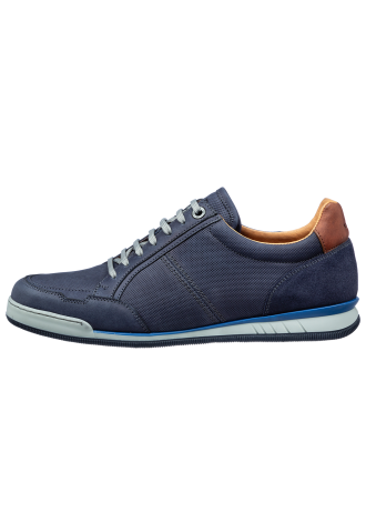 Marineblauer Nubuk-Sneaker Magnus