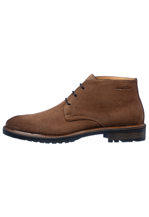 Roest cognaq Wildleder Rigi boot