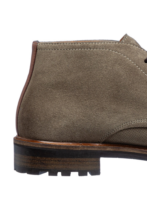 Taupe Wildleder Rigi boot