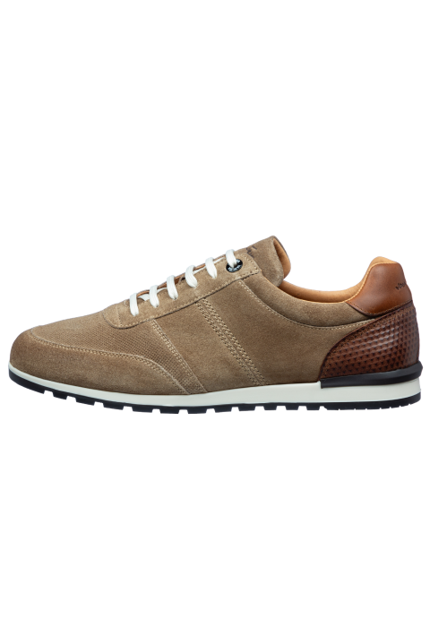 Anzano Trainer aus Wildleder in Taupe