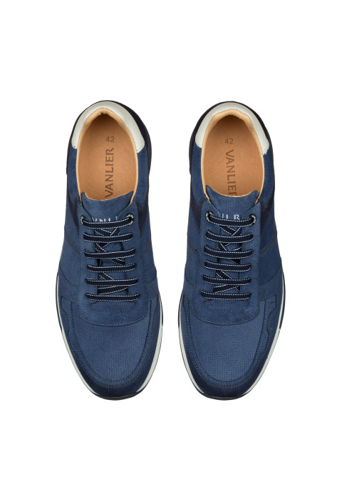 Marineblauer Kombi-Sneaker Positano